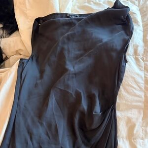 Theory Black Midi Dress